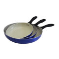 Amazon Vendor Chef 3 pièces en céramique Frypan Set Blue